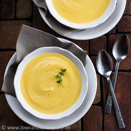 Extra Creamy Cream of Pumpkin Soup | Low-Carb, So Simple! -- gluten ...