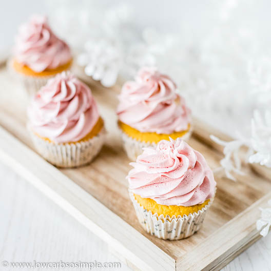 Keto Cranberry Vanilla Buttercream Frosting with Spicy Variations | Low ...