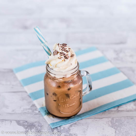 Keto Iced Power Mocha | Low-Carb, So Simple!