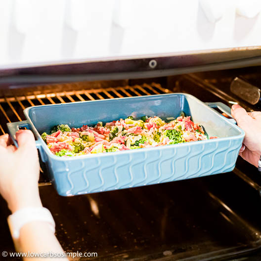 5-Ingredient Broccoli, Cheese, And Bacon Bake | Low-Carb, So Simple!